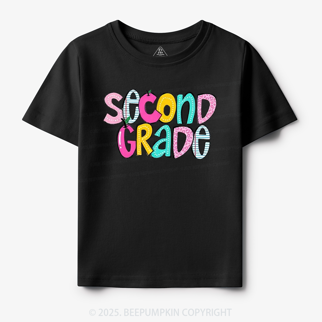 Personalized Colorful Grades Toddler&Kid's Tees Beepumpkin
