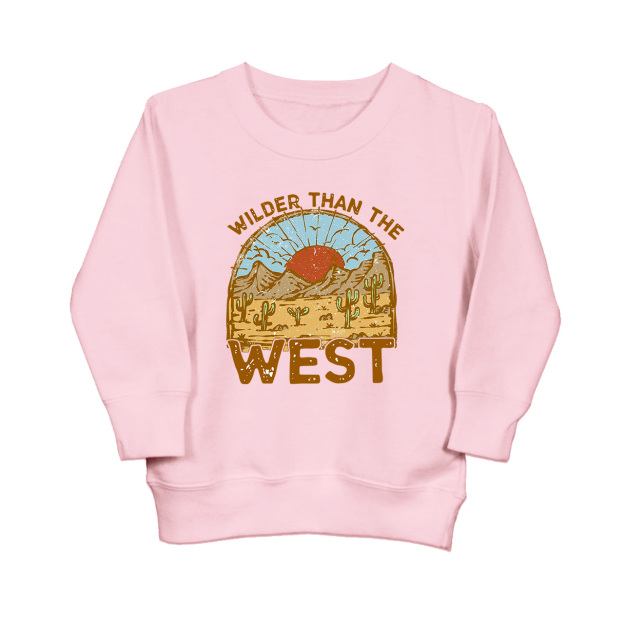 Wilder Than The West Toddler Sweatshirt