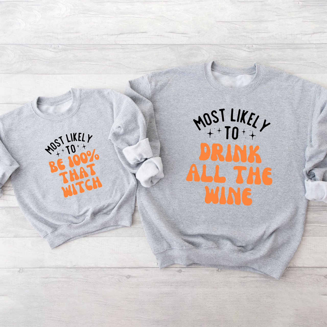 Custom Most Likely Halloween Family Party Sweatshirt