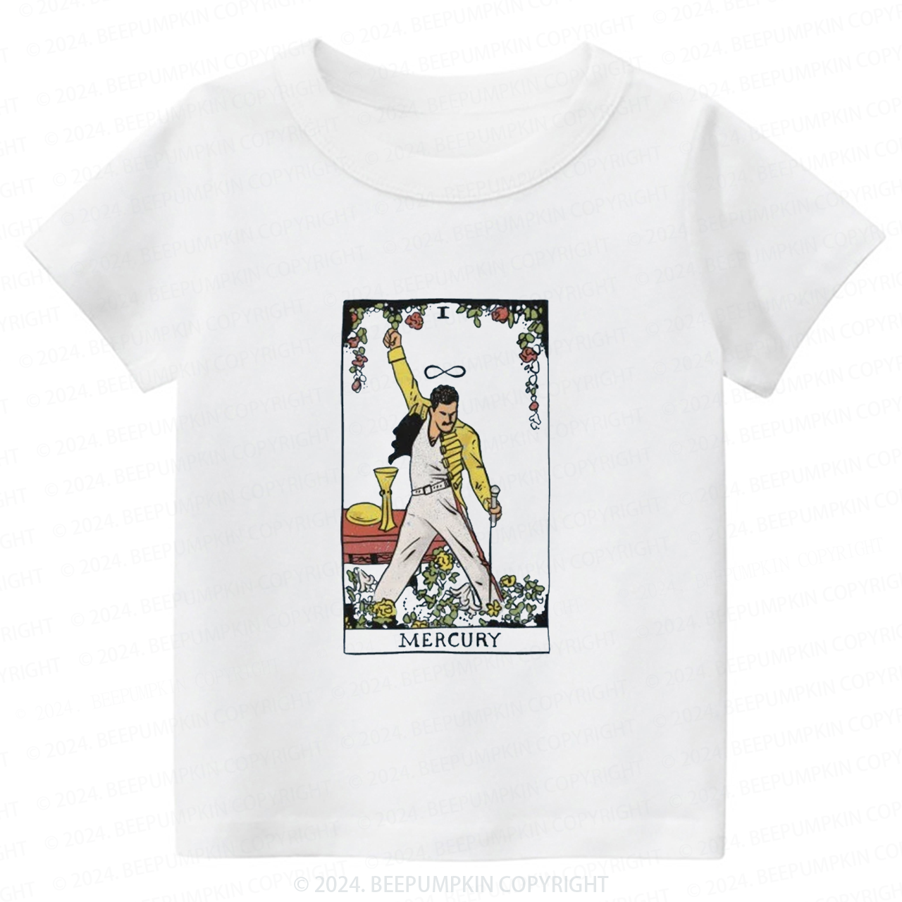 Graphic Art Rock Music With Queen Band Toddler&Kids Tees 8