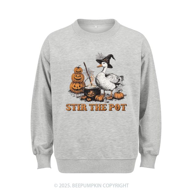 Time To Stir The Pot Sweatshirt Beepumpkin