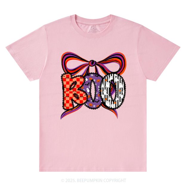 Boo Halloween Coquette T-Shirts Beepumpkin