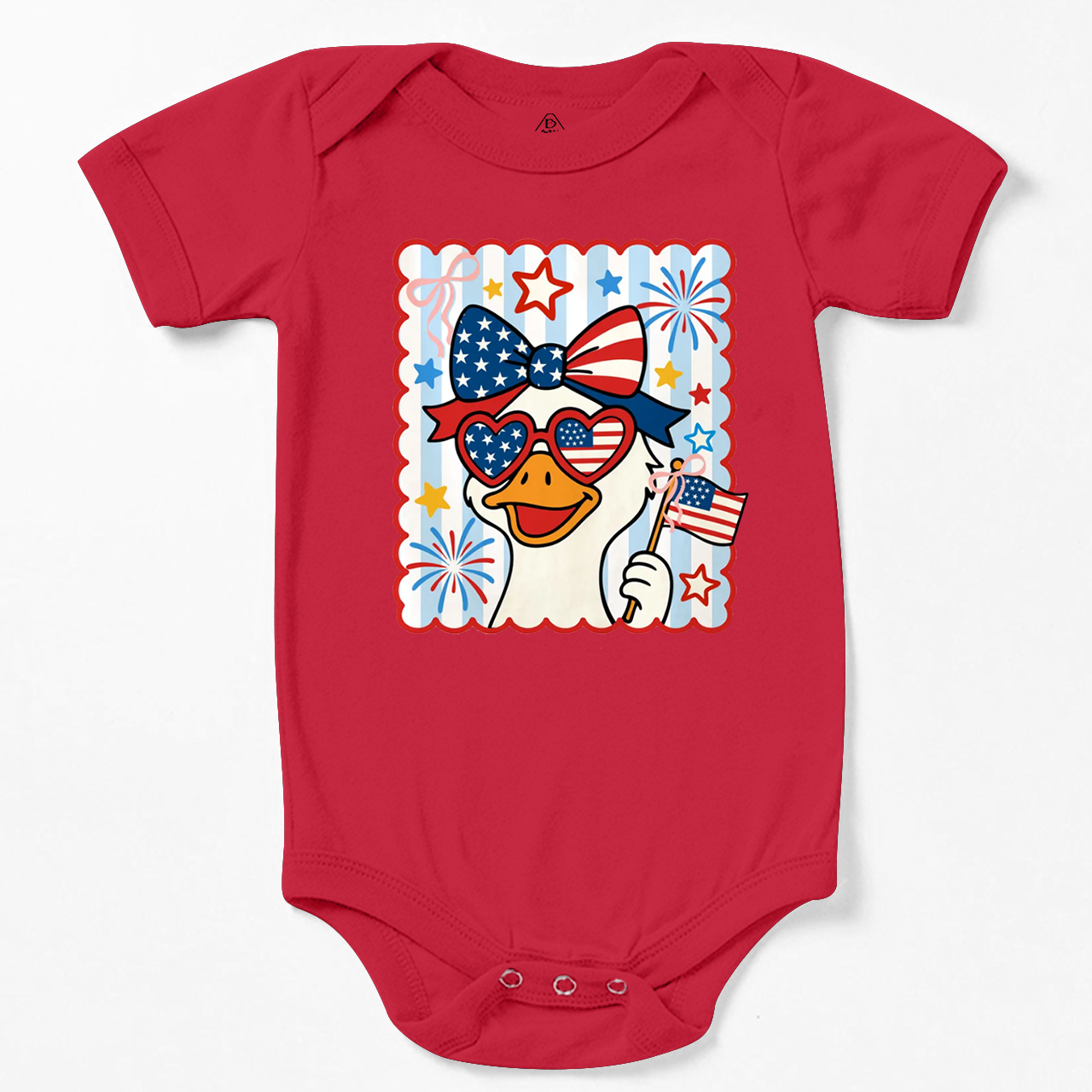 Patriotic Goose Bodysuit Beepumpkin