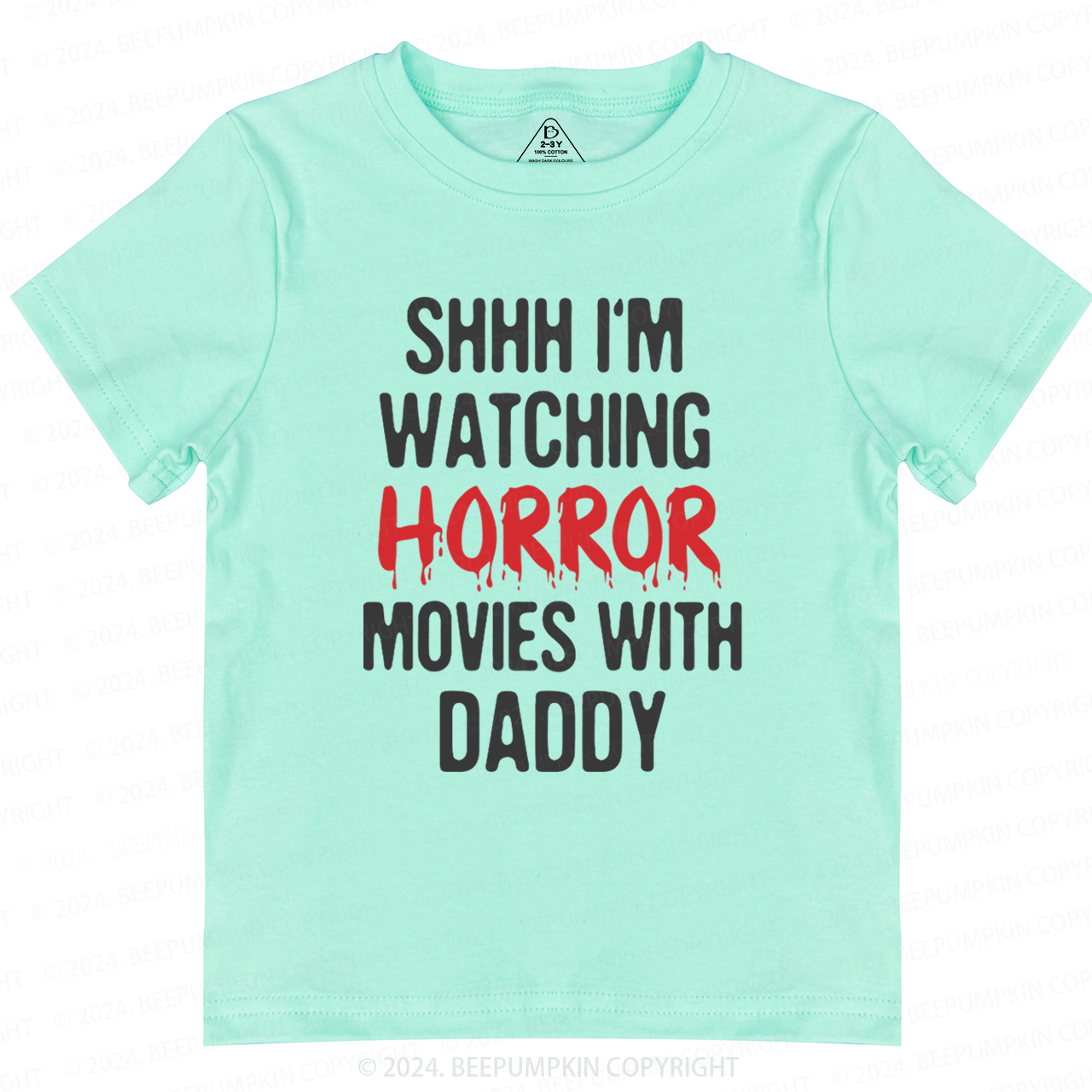 Personalized Horror Movies With XXX Toddler&Kids Tees 7