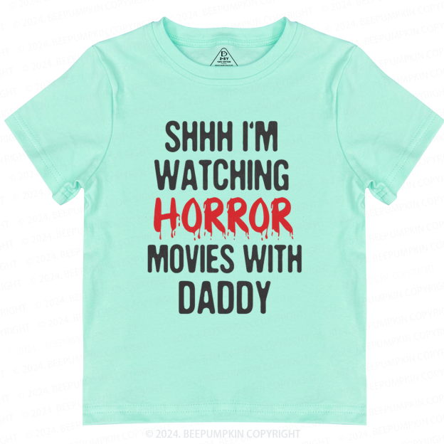 Personalized Horror Movies With XXX Toddler&Kids Tees 7