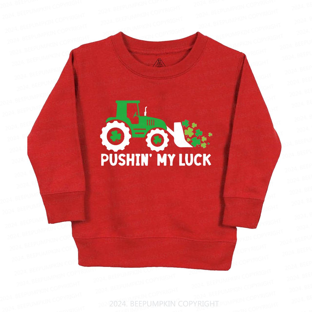 Pushing My luck Kids Sweatshirt