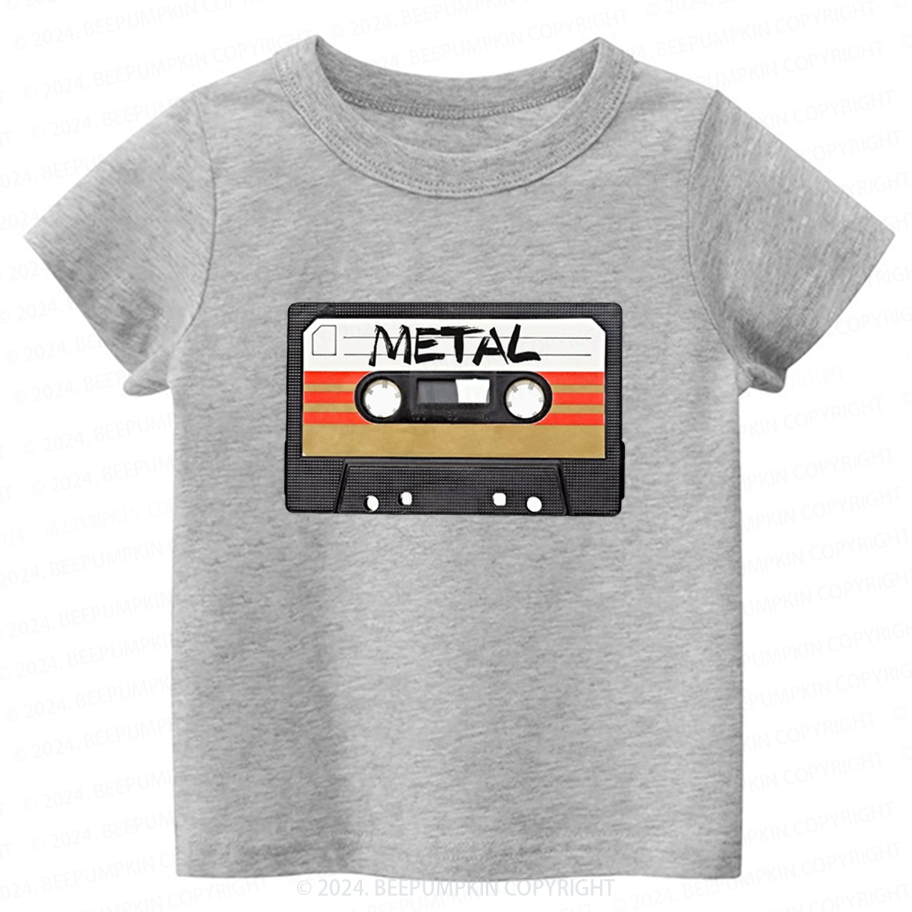Heavy Metal Music Band Logo Classic Toddler&Kids Tees 8