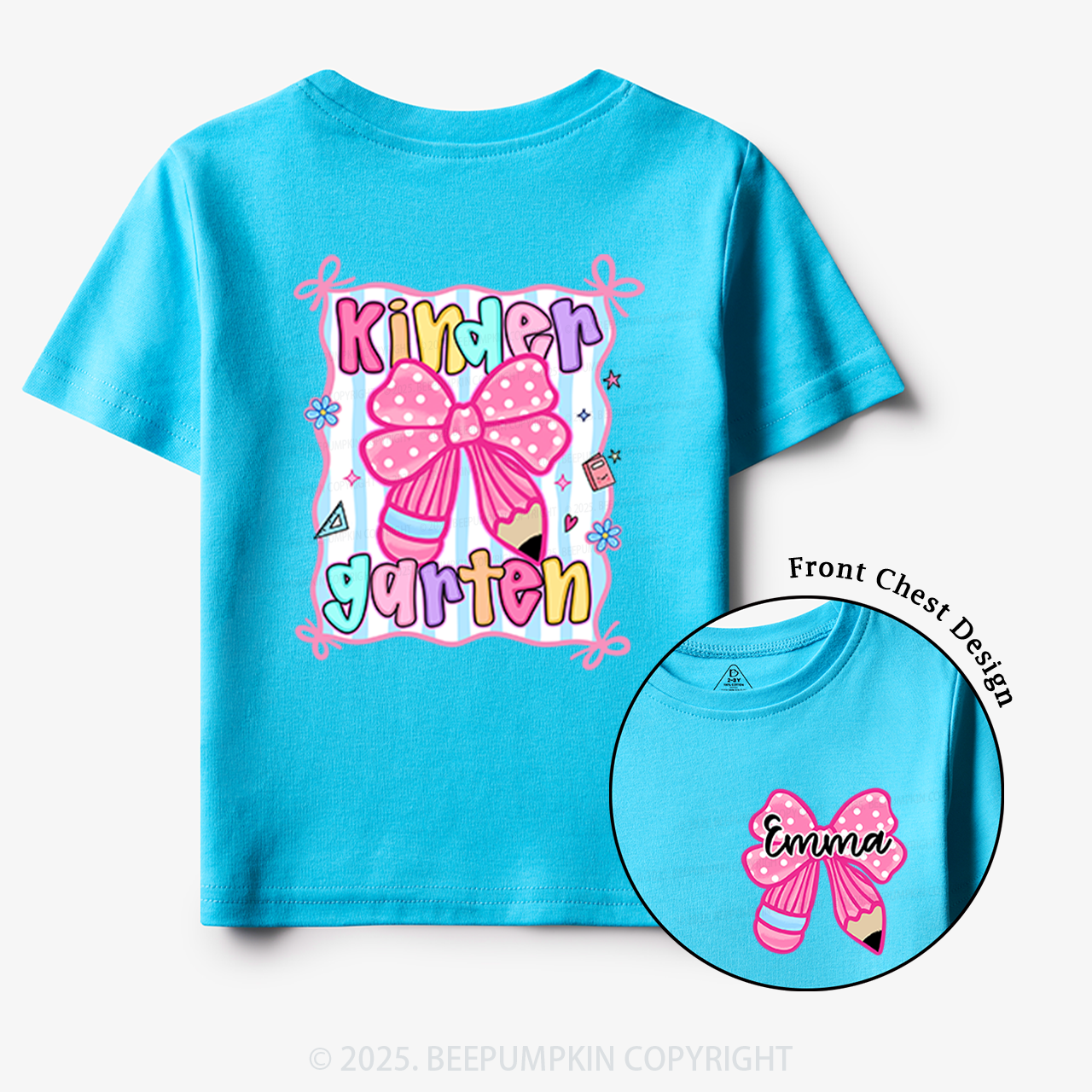 Personalized Playful Days Toddler&Kid's Tees Beepumpkin