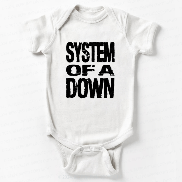 System Of A Down Bodysuit For Baby 8