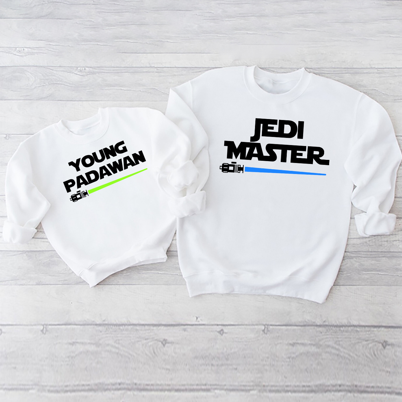 Matching Star Wars Swetshirt For Dad And Me