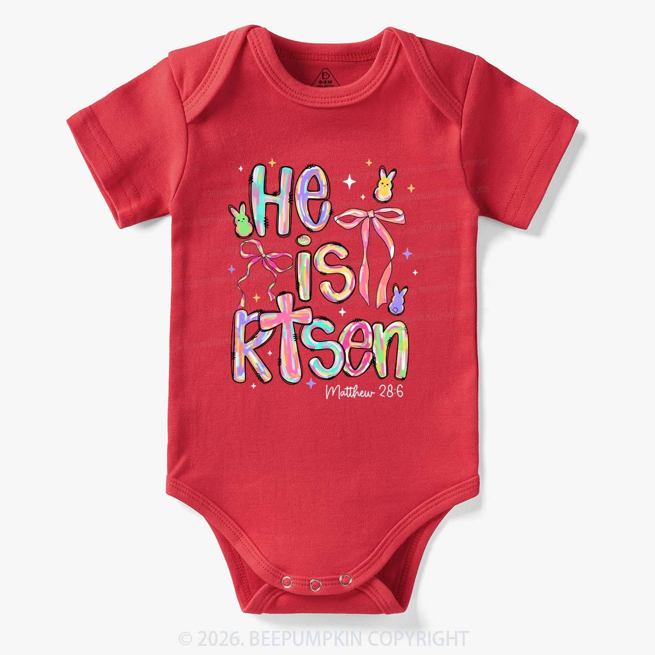 Risen In Color  Candy Bunny Baby Bodysuit