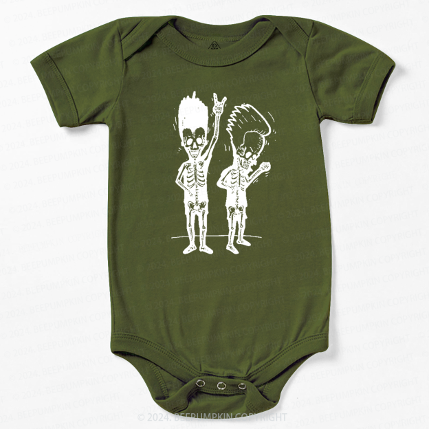 Halloween Funny Beavis And Butthead Baby Bodysuits 7