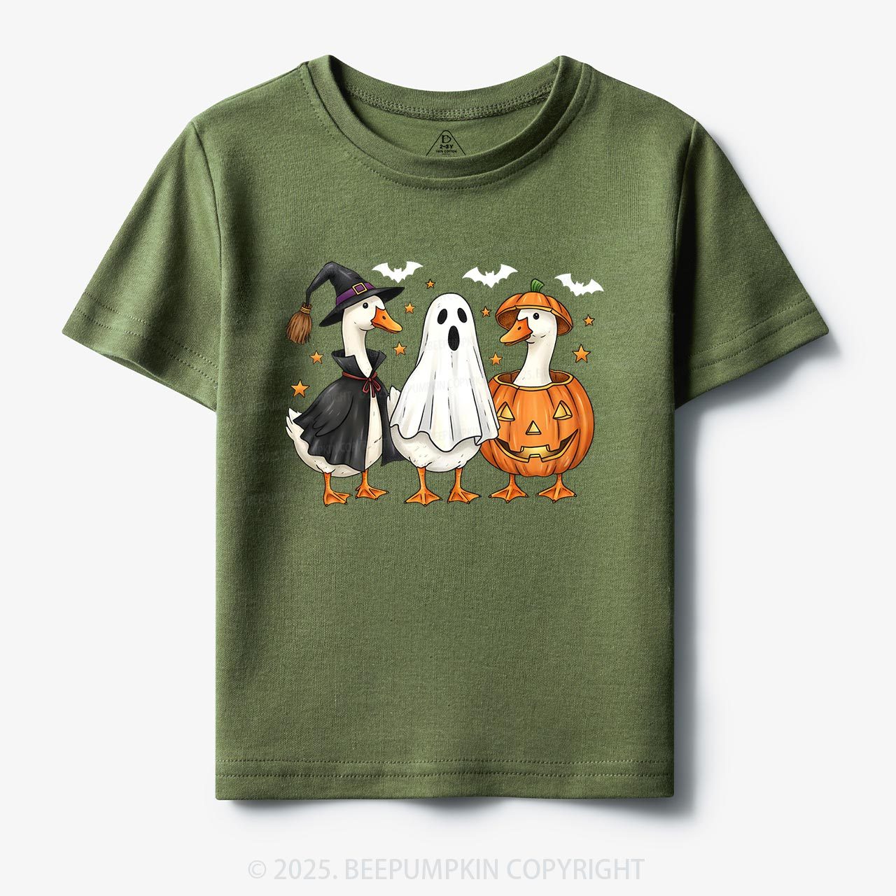 Goose Halloween Fall Toddler&Kid's Tees Beepumpkin