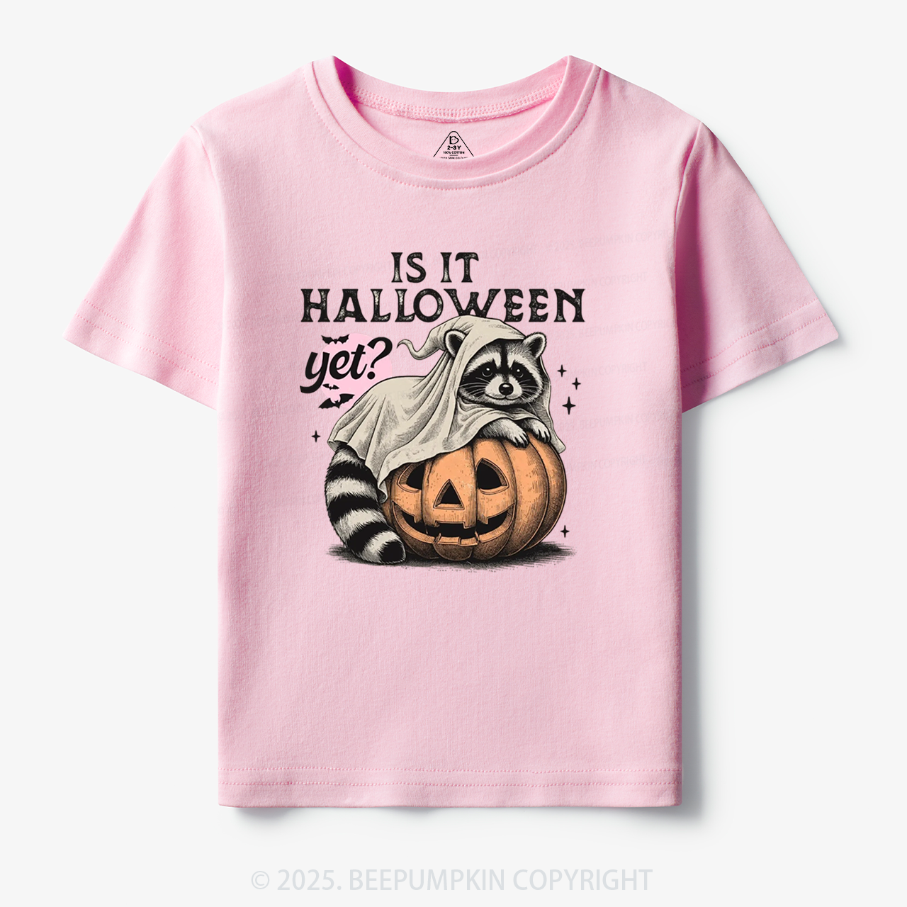 Is It Halloween yet ? Toddler&Kid's Tees Beepumpkin