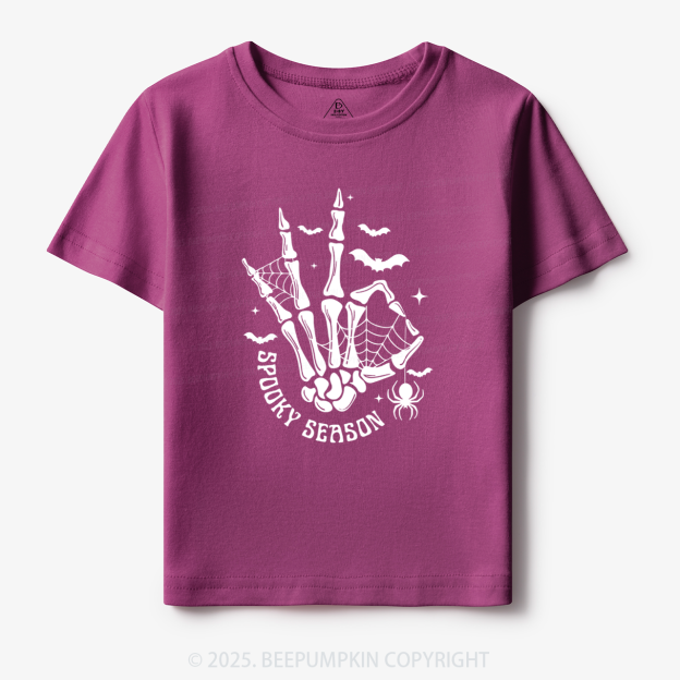Spooky Season Halloween Toddler&Kid's Tees Beepumpkin