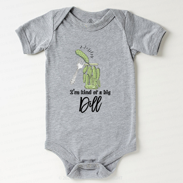 Funny Pickle Dill Baby Bodysuit 7
