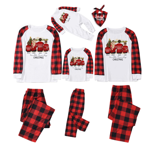 Family Photo Christmas Family Matching Pajamas