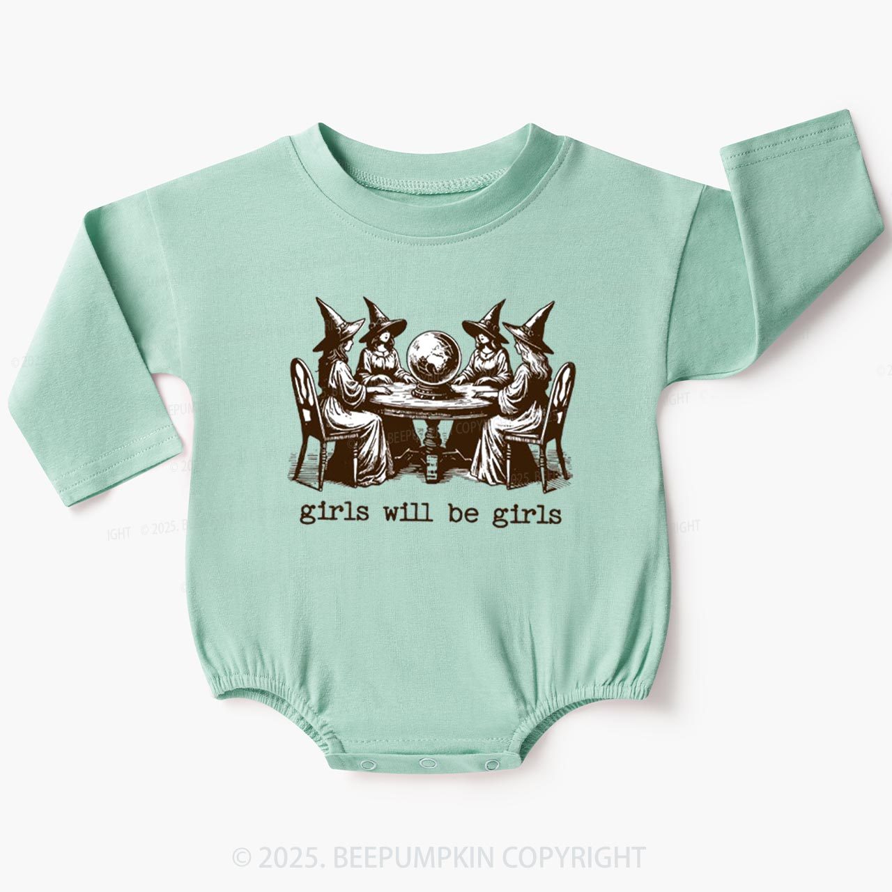 Girls Will Be Girls Baby Bubble Romper Beepumpkin
