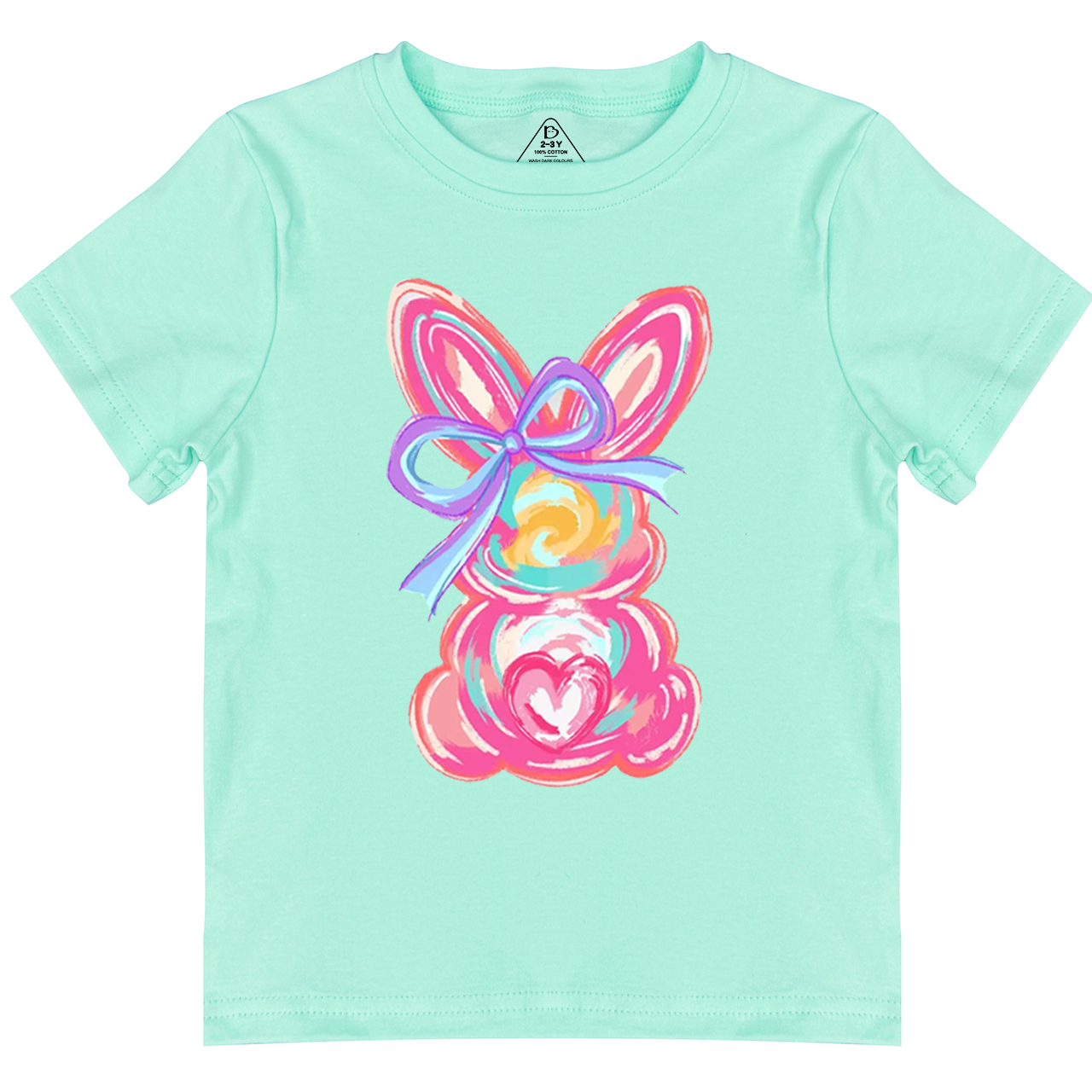 Personalized Girl Name Easter Bunny Toddler&Kid's Tees Beepumpkin