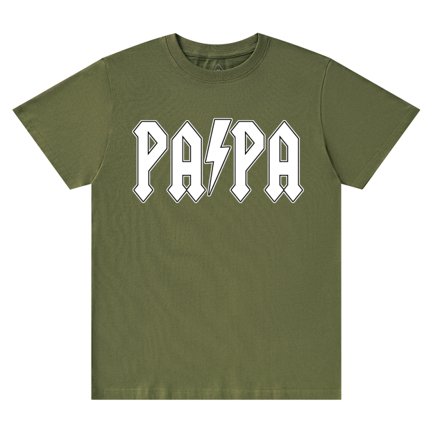PAPA T-shirt For Dad and me Gift Dad T-shirt