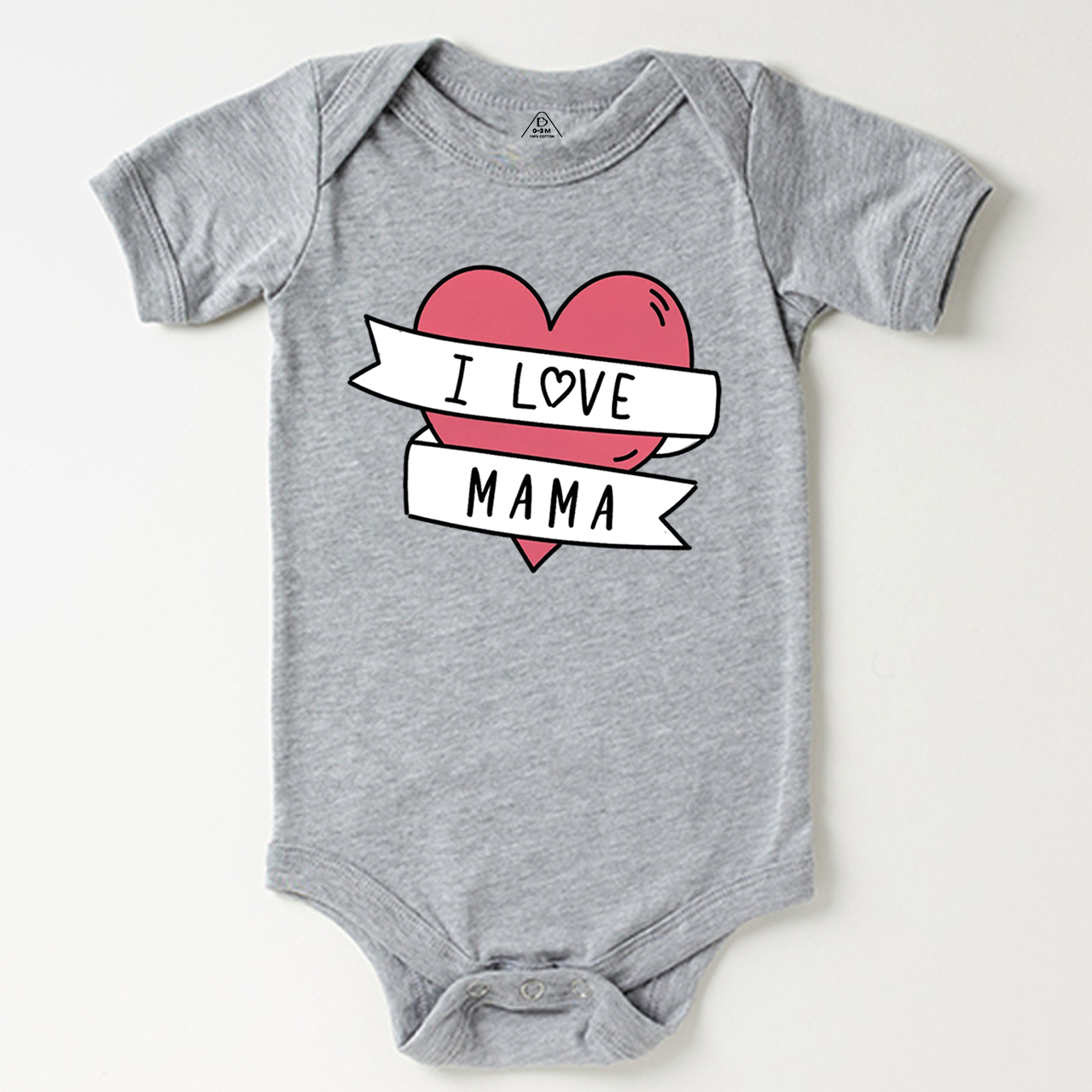 I Love Mama Bodysuit Beepumpkin