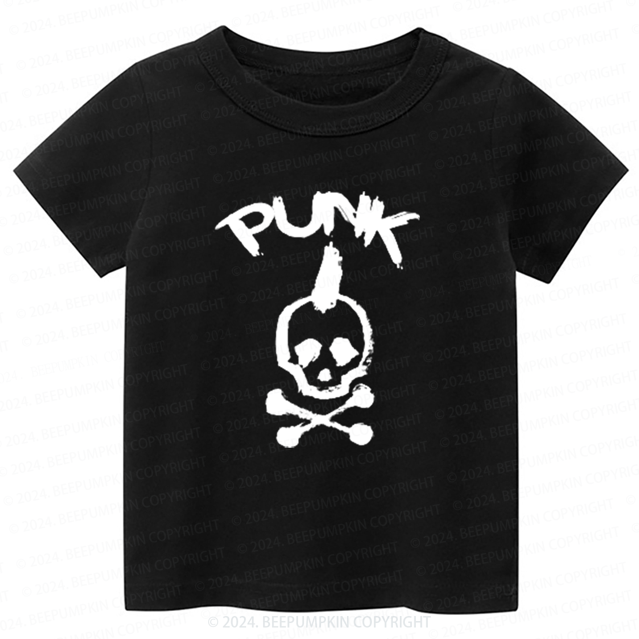 Punk Skull Toddler&Kids Tees 8