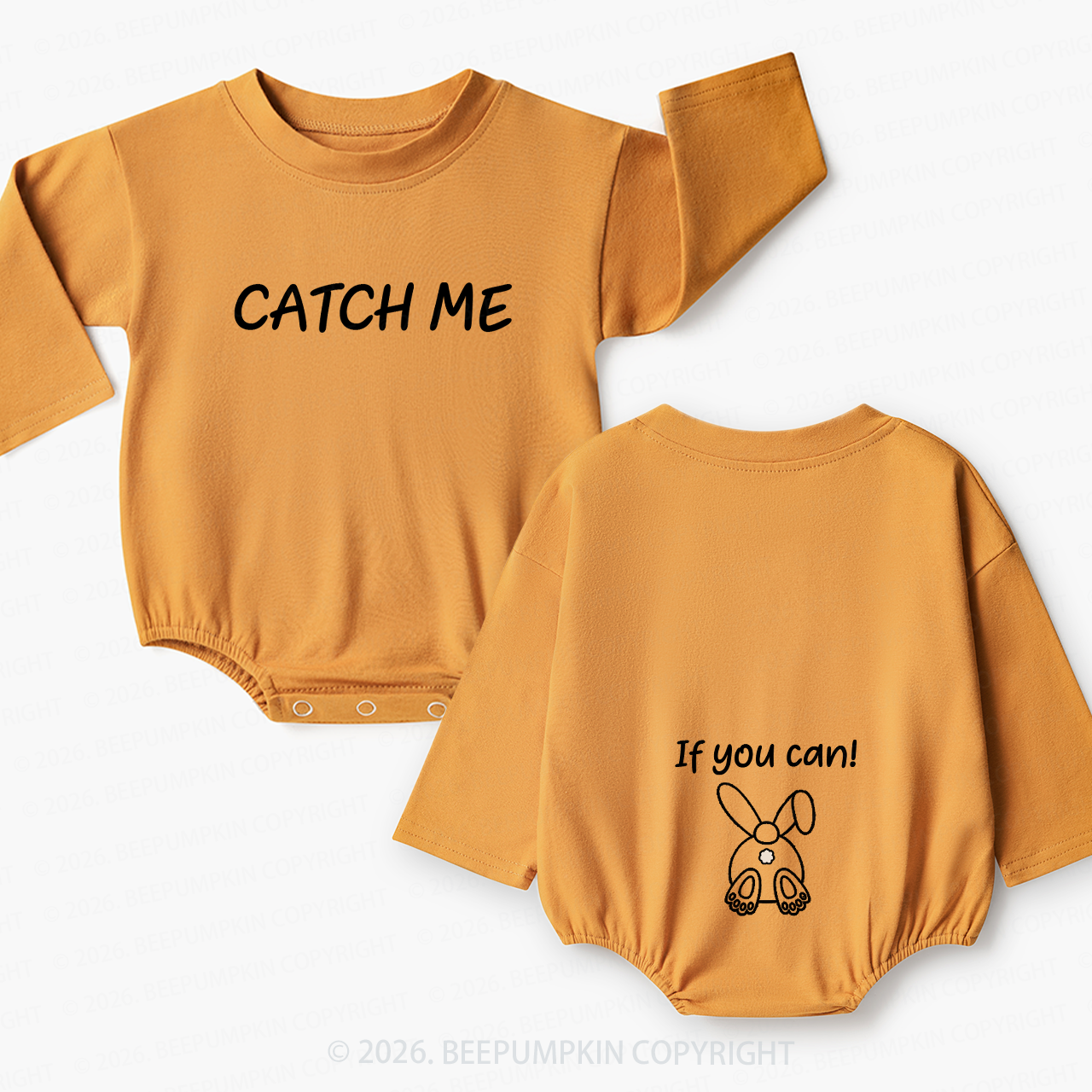 Catch Me, If You Can Baby Bubble Romper