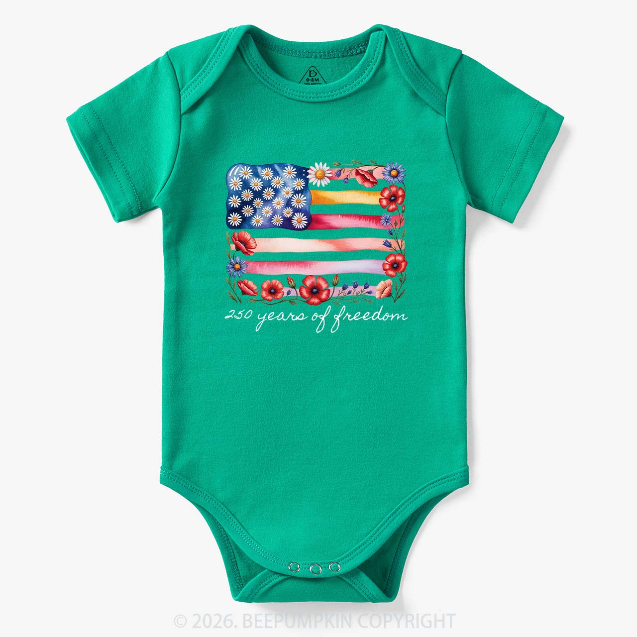 250 Years of Freedom Patriotic Bodysuit