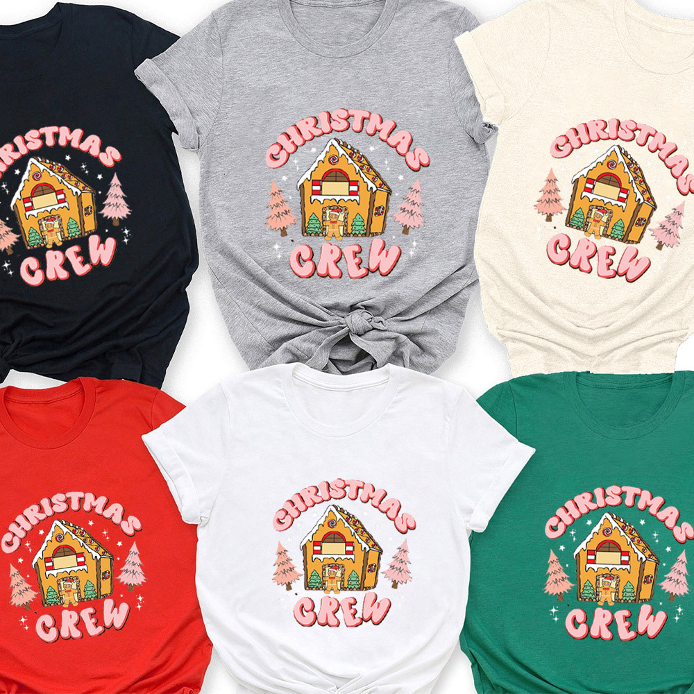 Christmas Gingerbread Crew Family Matching Shirt