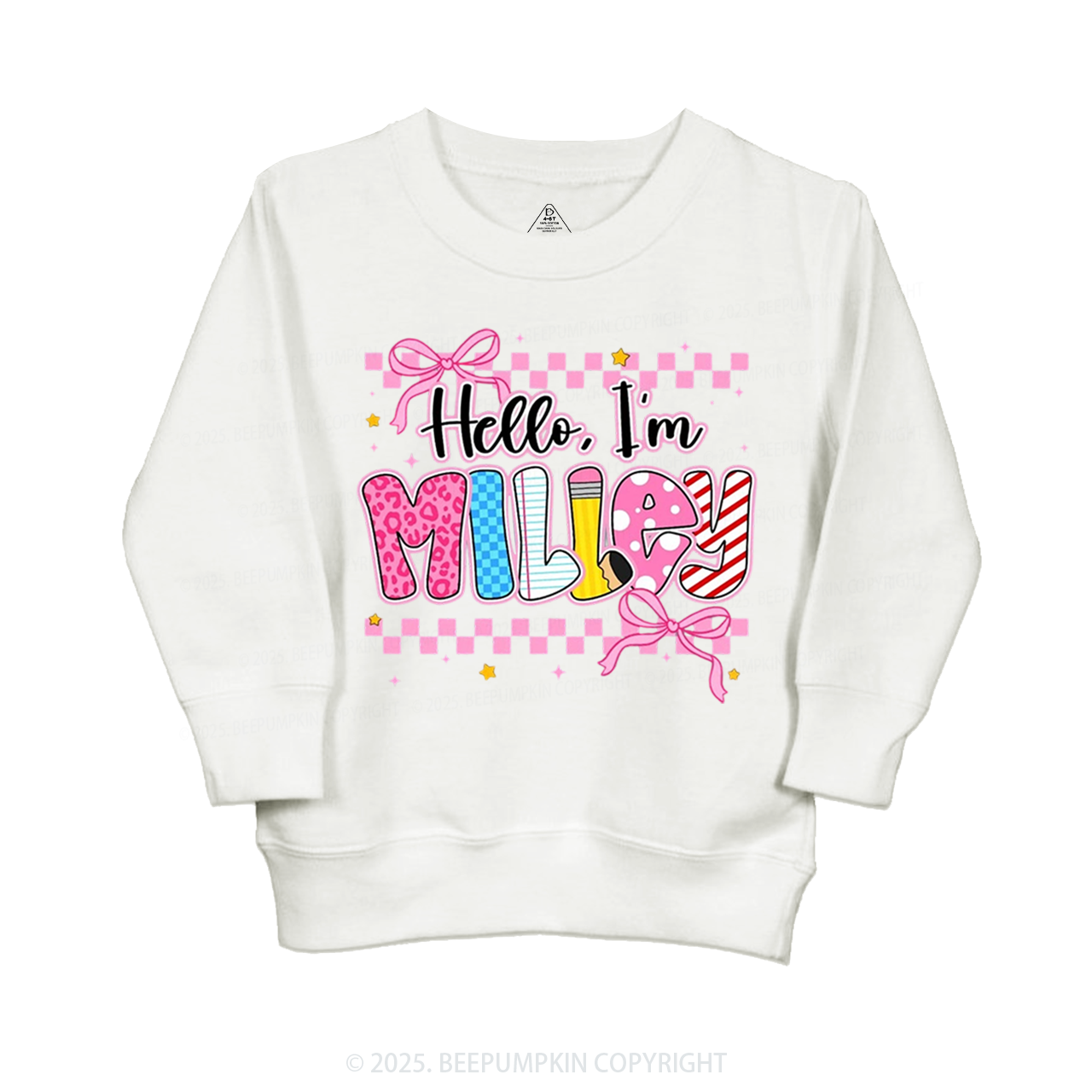 Personalized Sweet & Sassy Kid's Sweatshirt