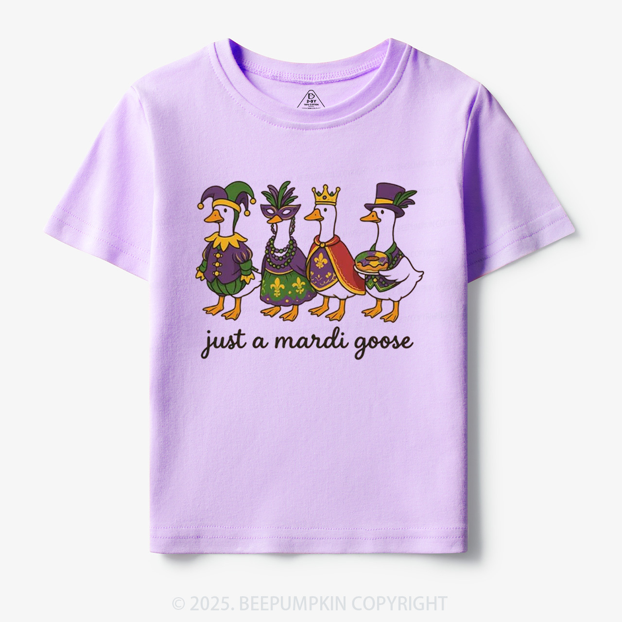 Just A Mardi Goose Toddler&Kid's Tees Beepumpkin