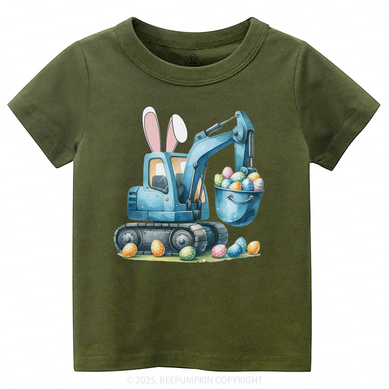 Eggs-Cavator Toddler&Kid's Tees Beepumpkin
