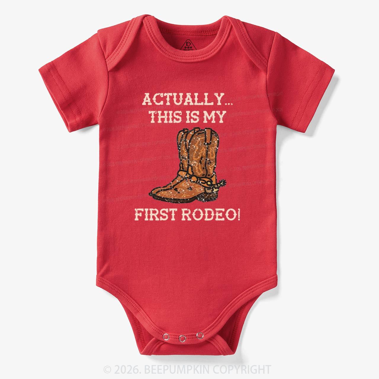 This Is My First Rodeo Bodysuit