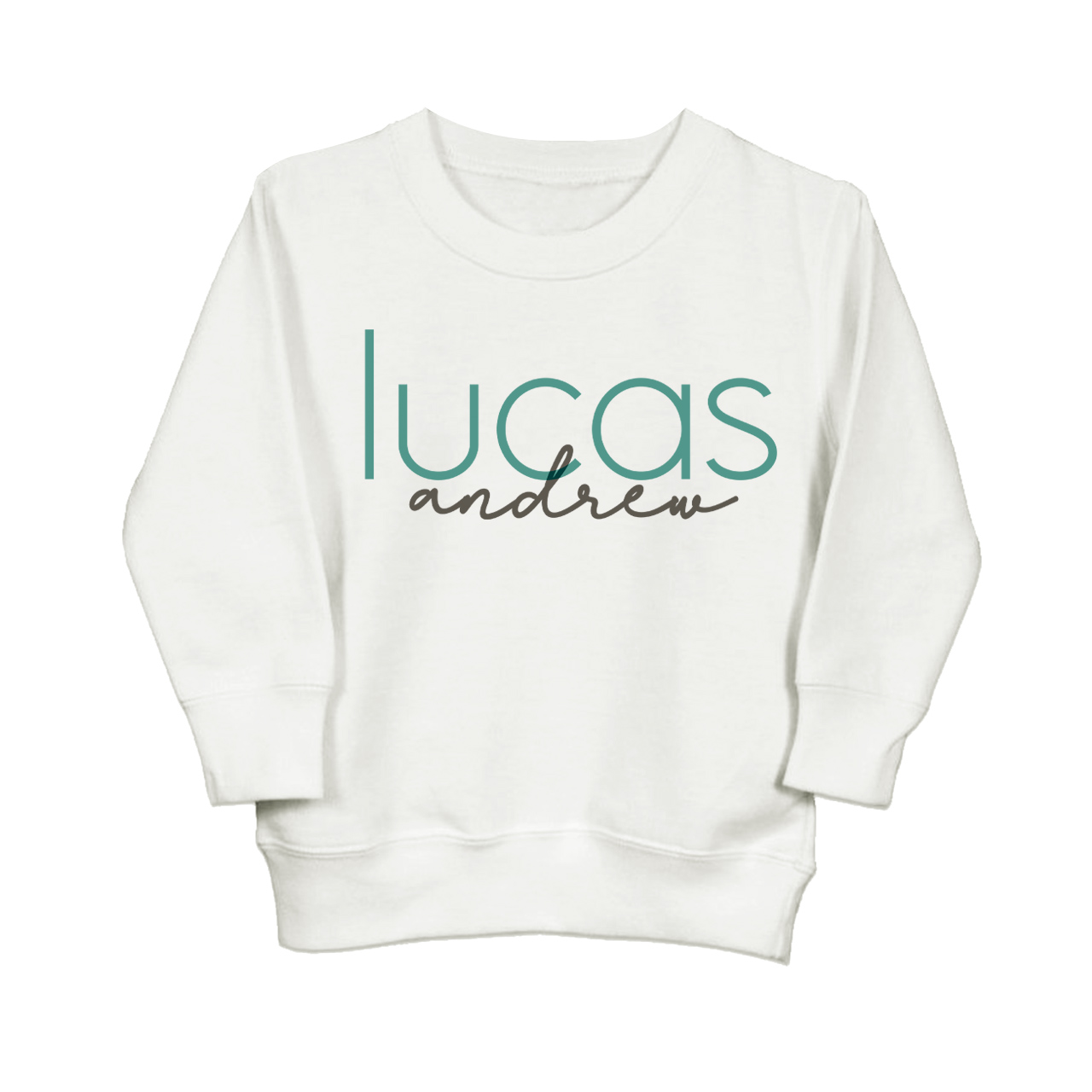 Personalized Name Sweatshirt For Kids