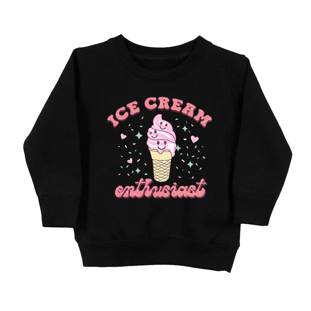 Ice Cream Enthusiast Kids Sweatshirt Sale-Beepumpkin™