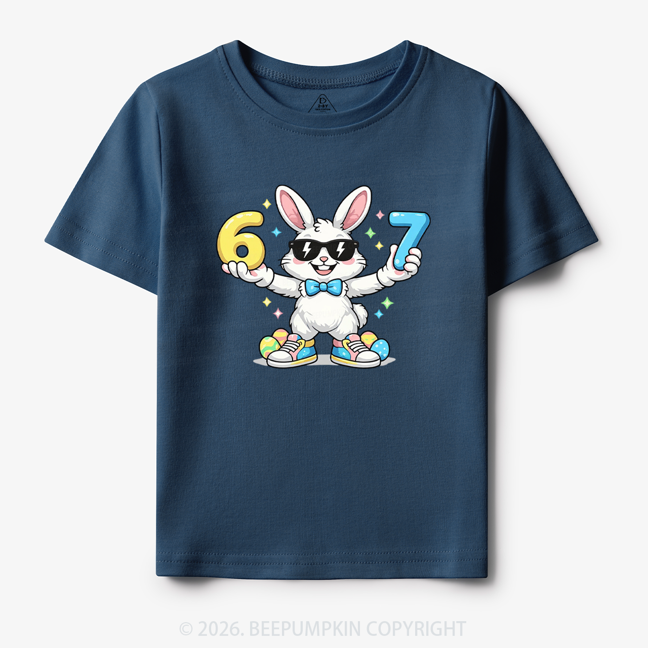 Hip‑Hop 67 Bunny Toddler&Kid's Tees