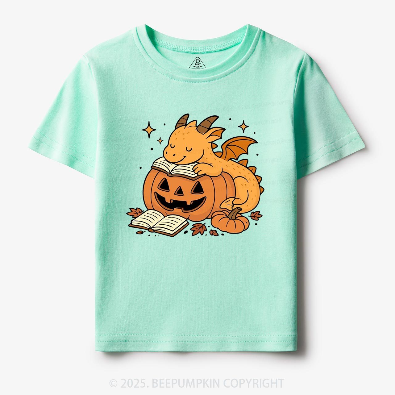 Sleeping Pumpkin Dragon Toddler&Kid's Tees Beepumpkin