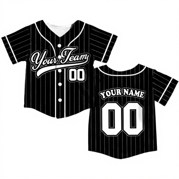 Personalized Team Name And Number Baseball Jersey Beepumpkin