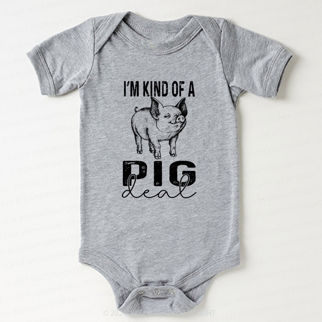 I'm Kind Of A Pig Deal Bodysuit For Baby 7