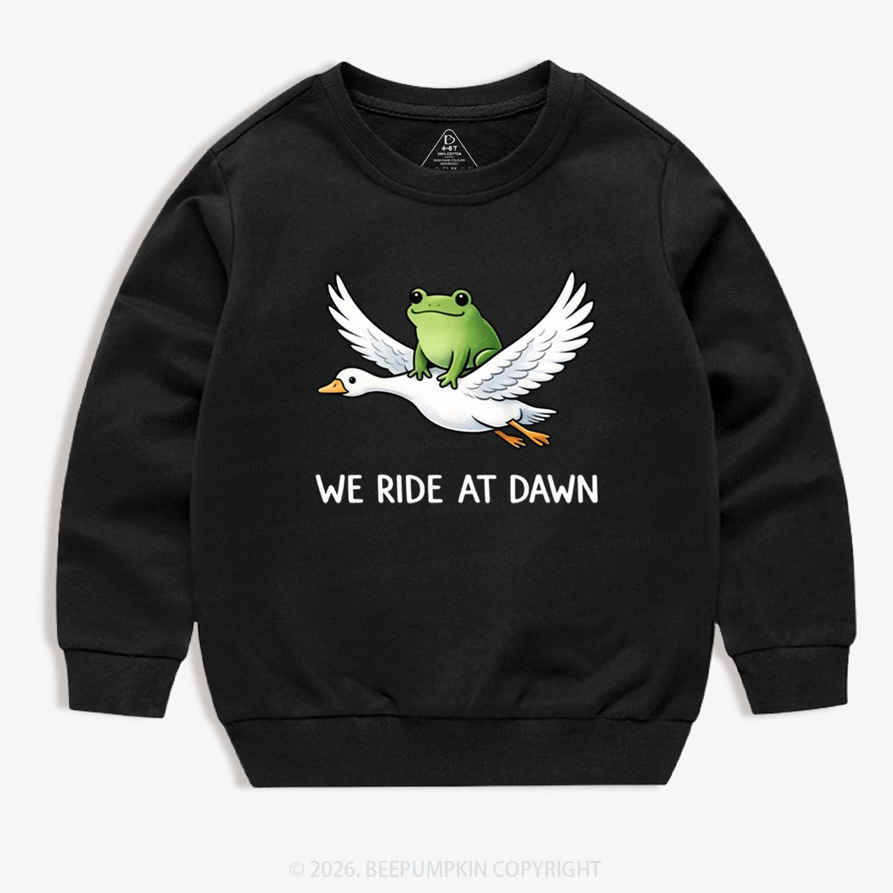 We Ride at Dawn Kid's Sweatshirt