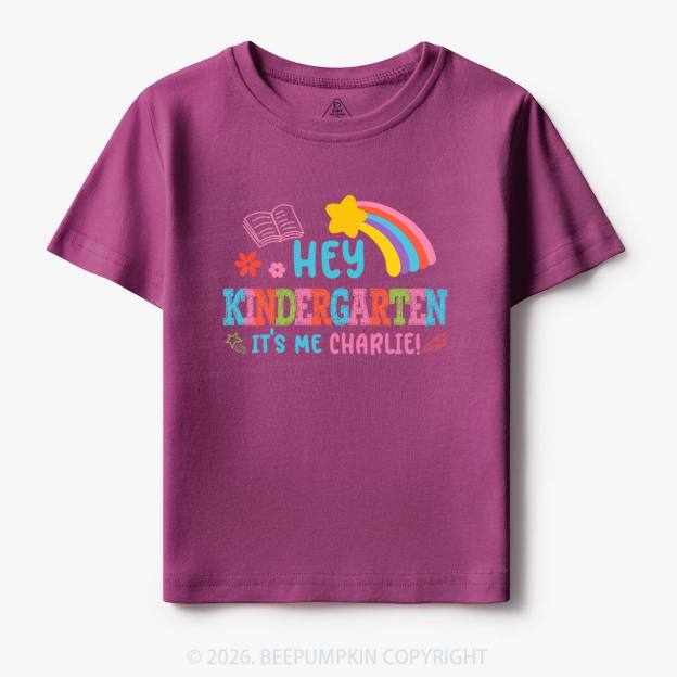 Personalized Hey It's Me Toddler&Kid's Tees
