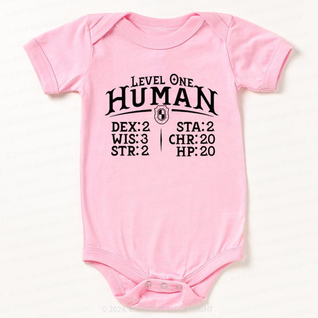 Level One Human Bodysuit For Baby 7