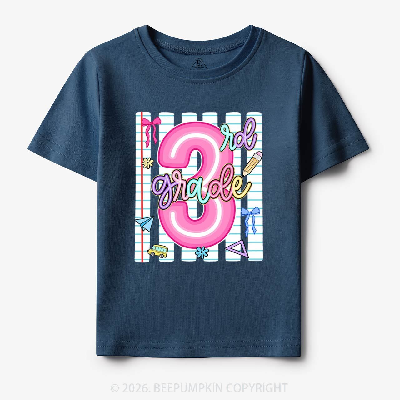 Preppy Neon Pre-K To Fourth Grade Toddler&Kid's Tees