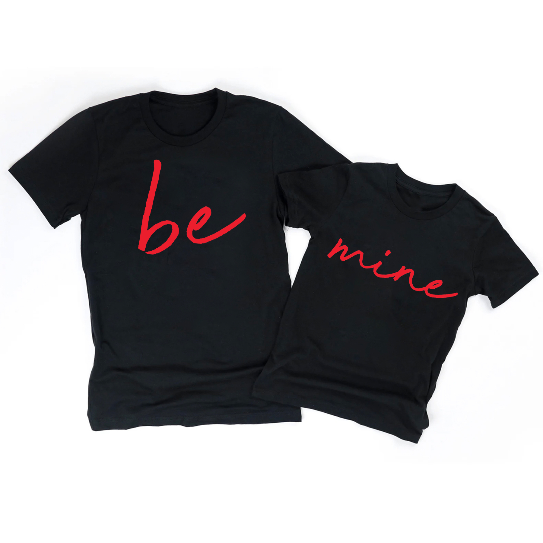 Be Mine Valentines Day Family Matching Shirts