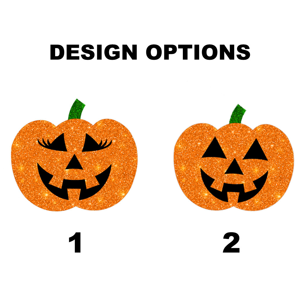 Mommy&Mini Pumpkin Face Halloween Sweatshirts