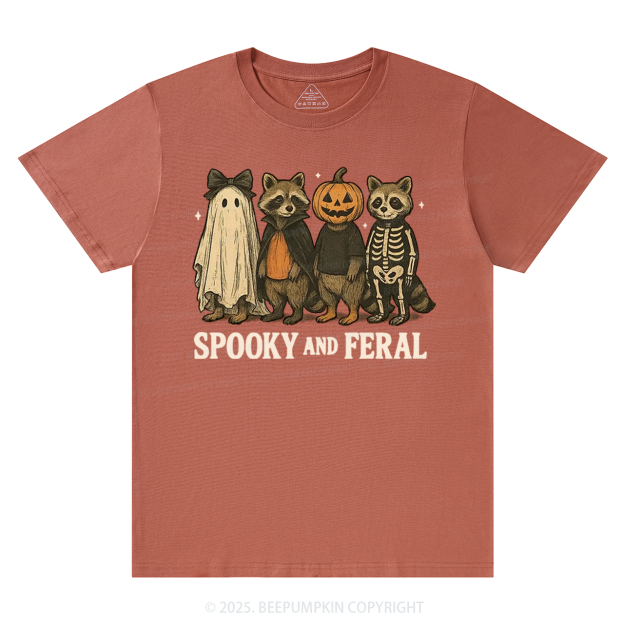  Spooky And Feral Raccoon T-Shirts Beepumpkin
