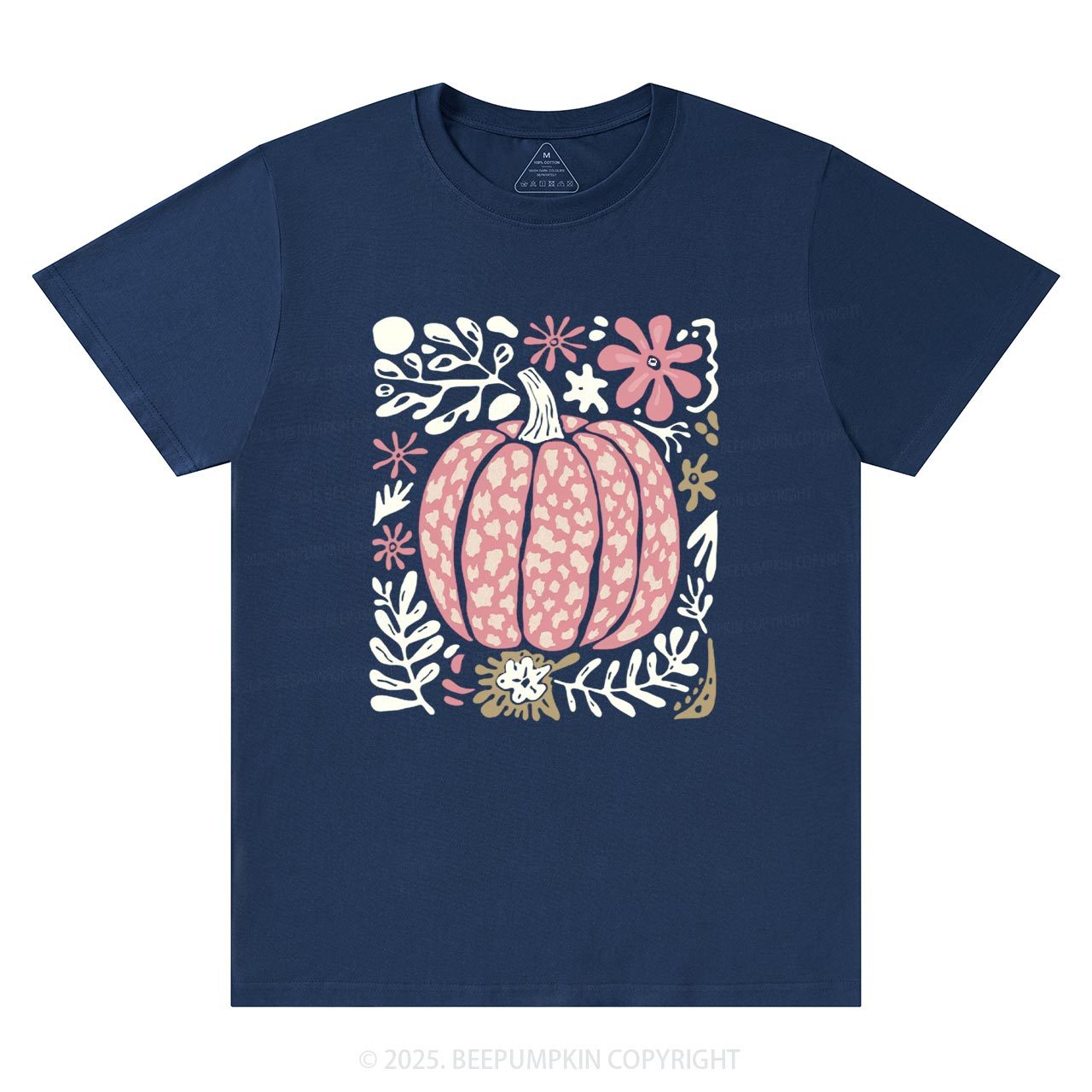 Leopard Pink Pumpkin T-Shirts Beepumpkin