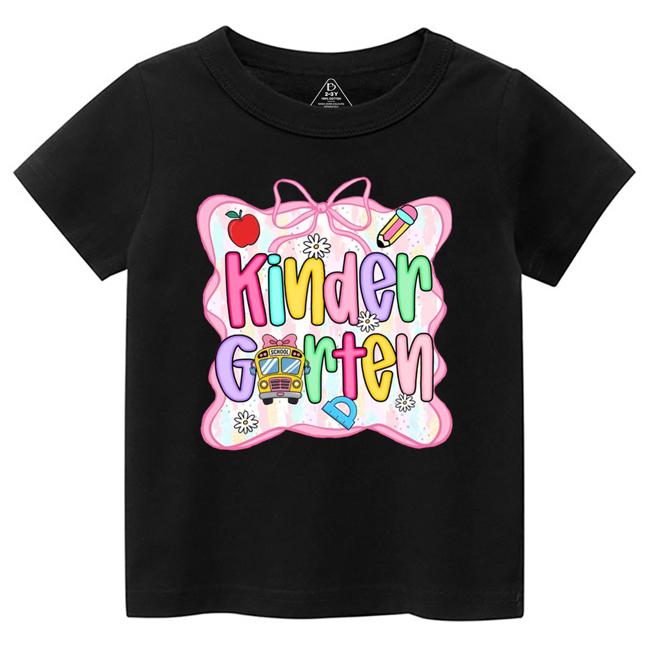 Personalized Bow Back To School Gift Bag Toddler&Kid's Tees Beepumpkin 