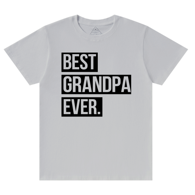 Best Grandpa Ever Grandparents T-shirt