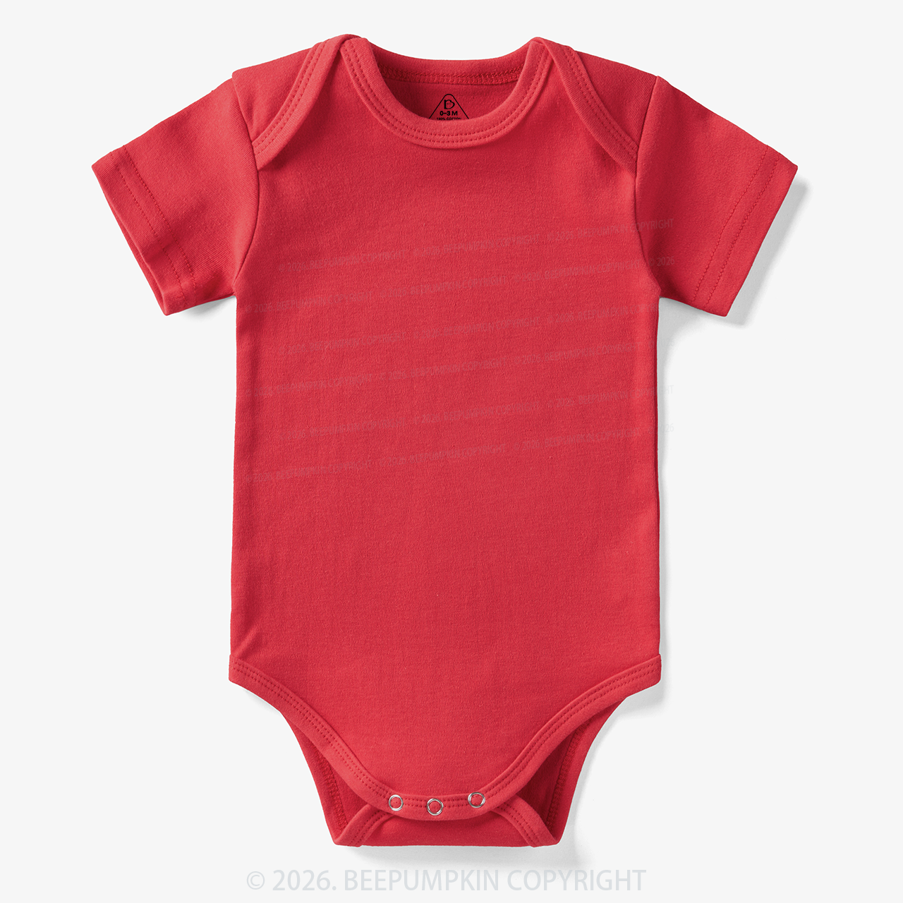 Solid Natural Baby Bodysuit